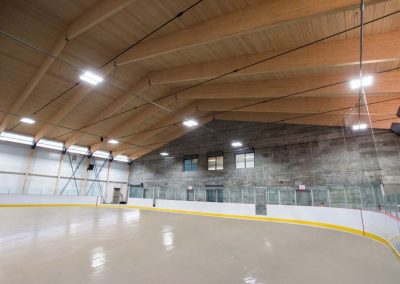 Arena Cloutier in Rouyn-Noranda – Study of reverberation