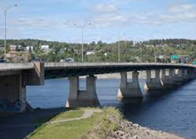 Bruit émis par les travaux du Pont Dubuc à Chicoutimi